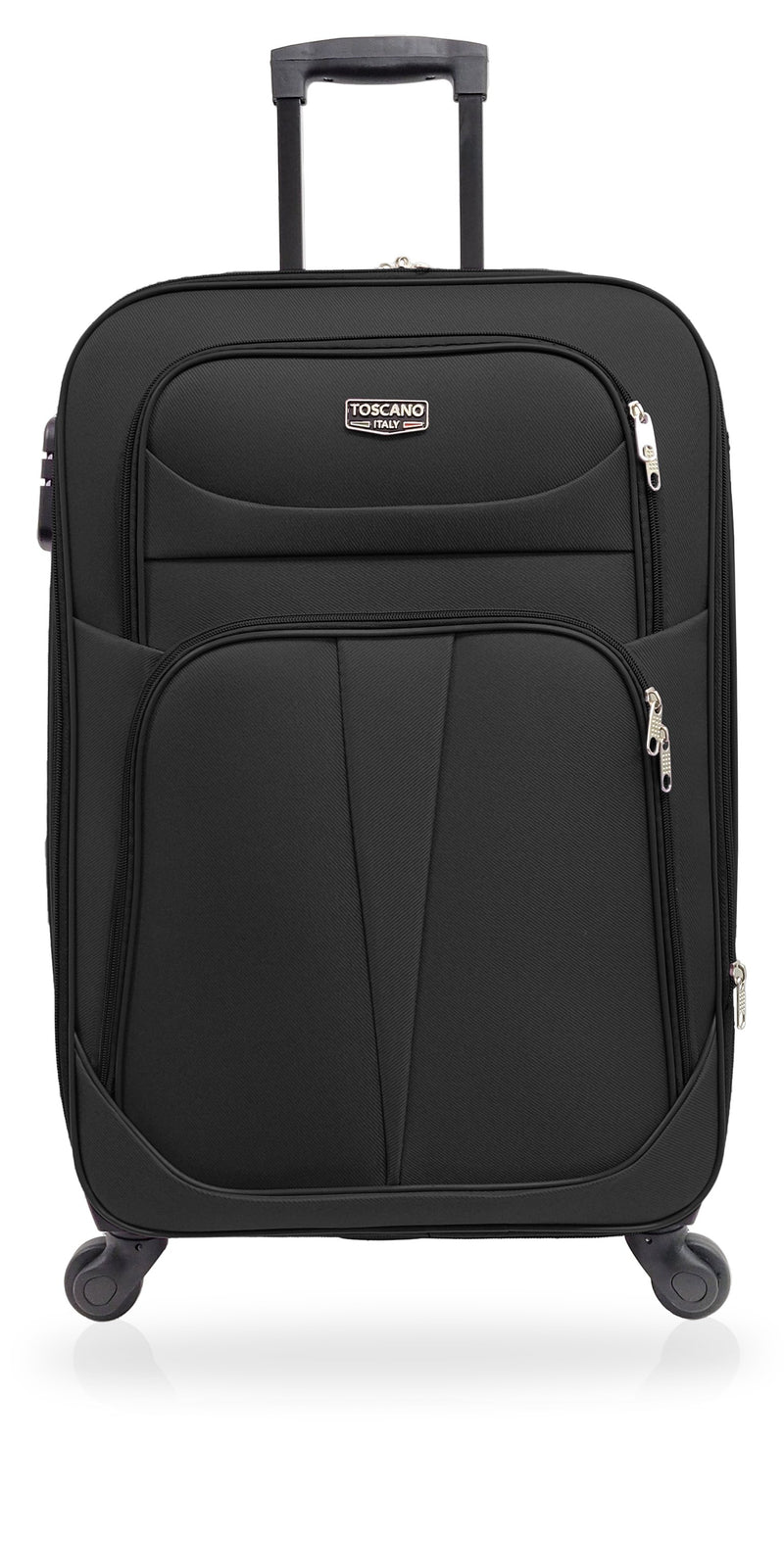 TOSCANO 20-inch Parata Carry On Lightweight Luggage Suitcase