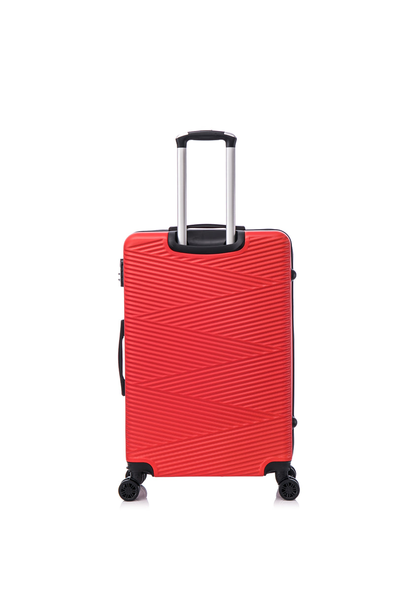 TOSCANO INTRECCIARE 30" Large Hardside Luggage Suitcase