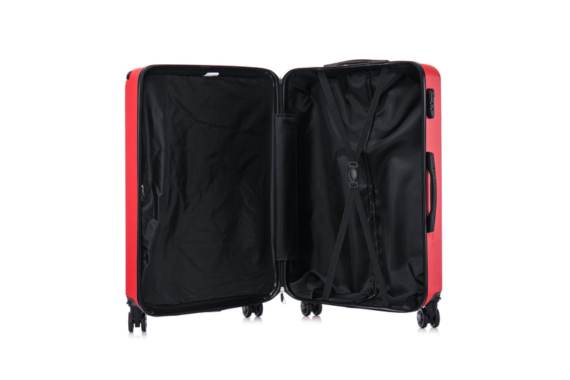 TOSCANO INTRECCIARE 30" Large Hardside Luggage Suitcase