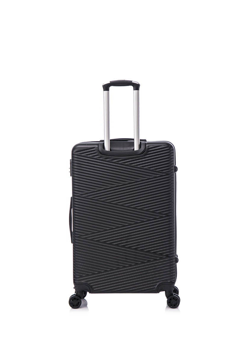 TOSCANO INTRECCIARE 28" Large Hardside Luggage Suitcase