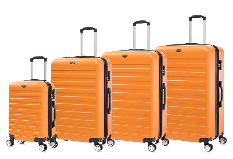 TOSCANO EMINENTE 4-pc (20", 28", 30", 32") Detachable Spinner Wheel Suitcase Set