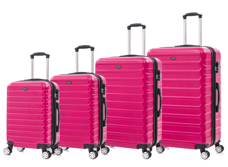 TOSCANO RADIOSITA 4-pc (19", 21", 28", 30") Expandable Suitcase Luggage Set