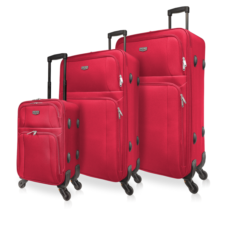TOSCANO by Tucci NOTEVOLE 03 PC (19", 27", 31") Lightweight Travel Luggage Set