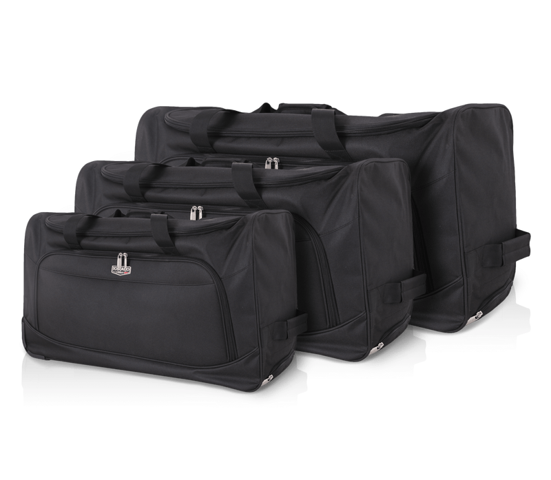 TOSCANO: ROTOLO - Rolling Duffel Bag Collection - 03 Piece Set (20", 28", 32")