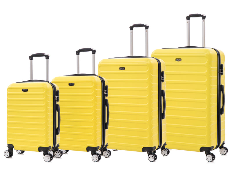 TOSCANO RADIOSITA 4-pc (19", 21", 28", 30") Expandable Suitcase Luggage Set