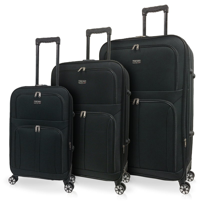 TOSCANO by Tucci Aiutante 3PC (23", 27", 31") Lightweight Luggage Suitcase