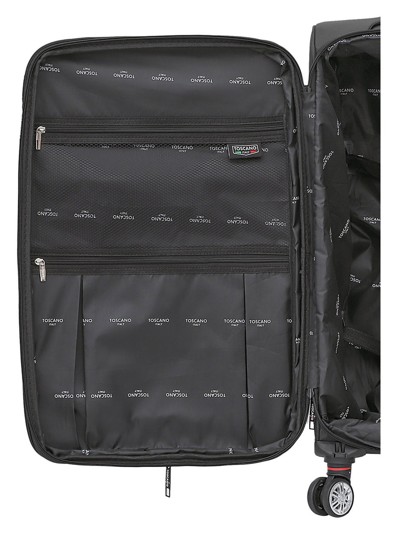 TOSCANO by Tucci 23-inch Ricerca Lightweight Carry On  Luggage Suitcase