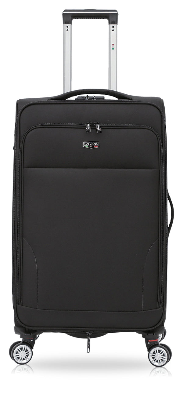 TOSCANO 23-inch Ricerca Lightweight Carry On  Luggage Suitcase