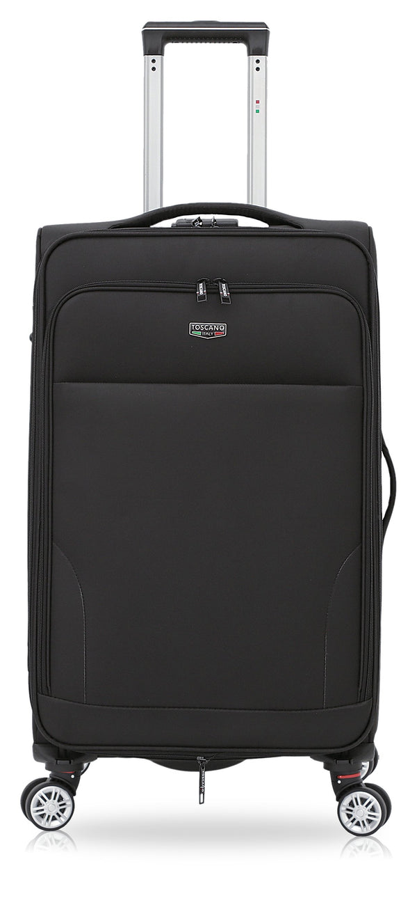 TOSCANO 18-inch Ricerca Lightweight Carry On  Luggage Suitcase