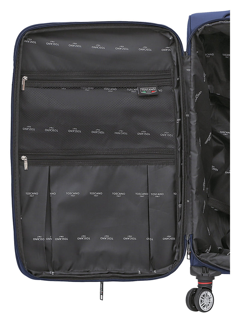 TOSCANO Ricerca 3-pc (18", 23", 29") Expandable Suitcase Luggage Set