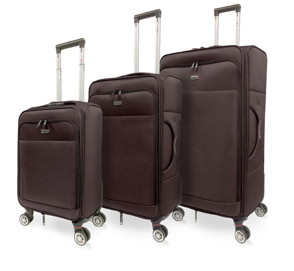 TOSCANO Ricerca 3 Pc (18", 23", 29") Luggage Travel Suitcase Set