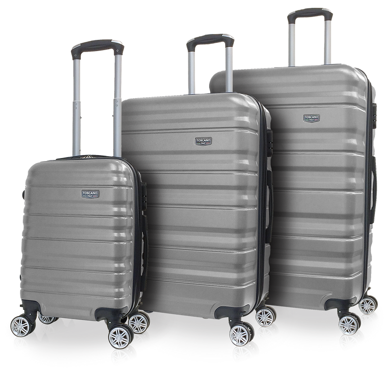 TOSCANO by Tucci 3PC Magnifica (18", 26", 30") Magnifica Lightweight Luggage Suitcase Set