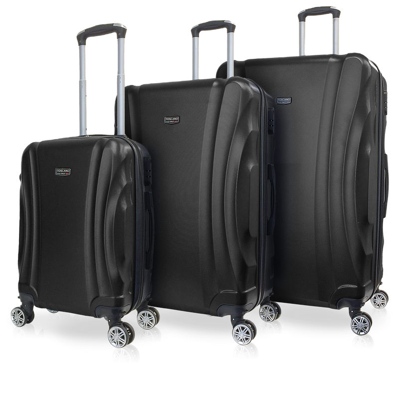 TOSCANO by Tucci Maestoso 3PC (20", 28", 32") Lightweight Luggage Suitcase