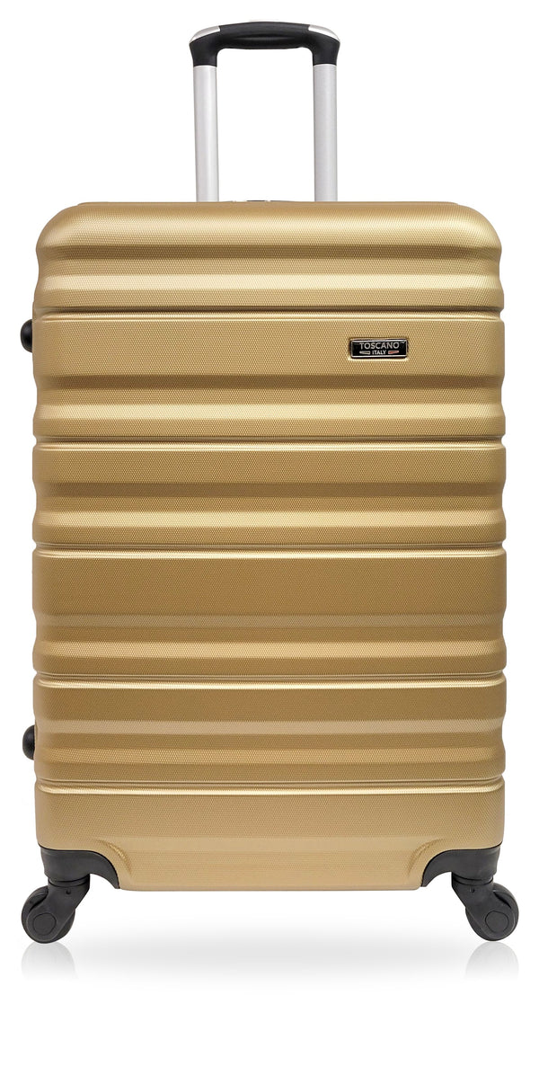 TOSCANO 26-inch Barre Hardside Lightweight Luggage Suitcase