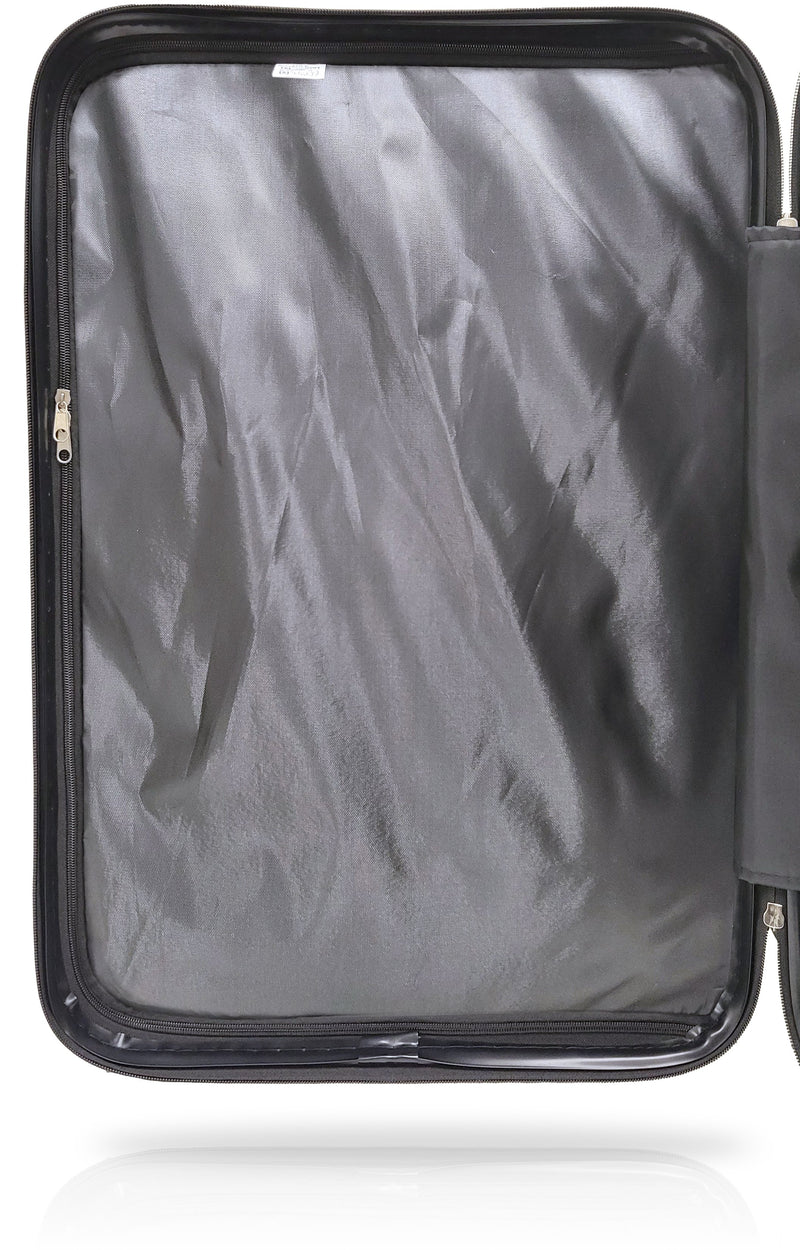 TOSCANO 26-inch Barre Hardside Lightweight Luggage Suitcase